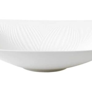 Чаша квадратная Wedgwood Фолия 26 см белая Посуда Vip