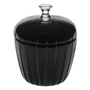 Чаша с крышкой Vista Alegre Яблоко 18 см черная Посуда Vip