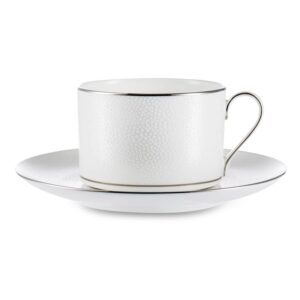 Чашка чайная с блюдцем Narumi Белый жемчуг 270 мл Посуда Vip