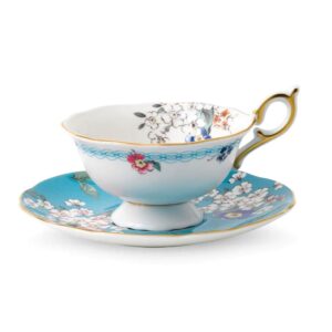 Чашка чайная с блюдцем Wedgwood Wonderlust Цветение 140 мл Посуда Vip