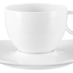 Чашка чайно-кофейная с блюдцем Rosenthal Фри Спирит Вайс 290 м Посуда Vip