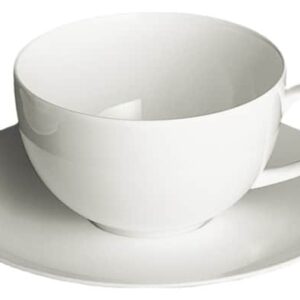 Чашка для завтрака с блюдцем Dibbern Белый декор 320 мл Посуда Vip