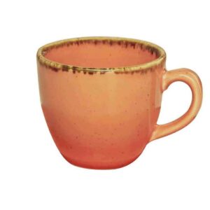 Чашка кофейная Porland Seasons Orange 90 мл оранжевый Posuda Vip