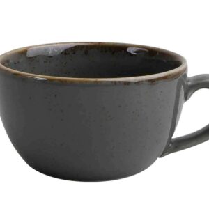 Чашка Porland Dark Grey Seasons 250 мл темно-серый Posuda Vip