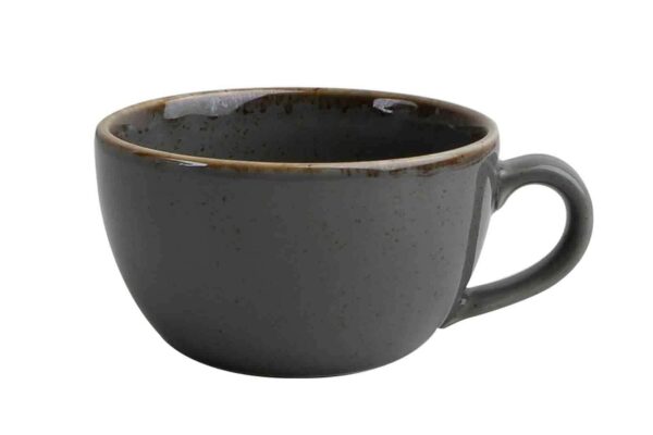 Чашка Porland Dark Grey Seasons 250 мл темно-серый Posuda Vip