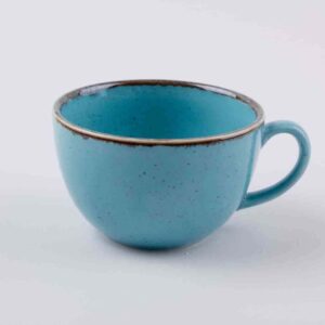 Чашка Porland Seasons Turquoise 340 мл бирюзовый Posuda Vip