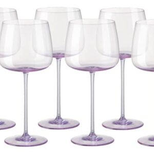 Набор бокалов для красного вина Rosenthal Турандот 280 мл розовый Посуда Vip