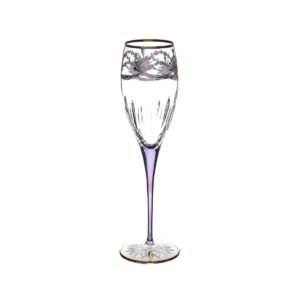 Набор фужеров для шампанского Timon Violet Gold 280 мл 56723 posuda Vip