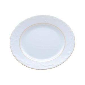 Набор плоских тарелок 19 см Repast Rococo с зол полос 59848 posuda Vip