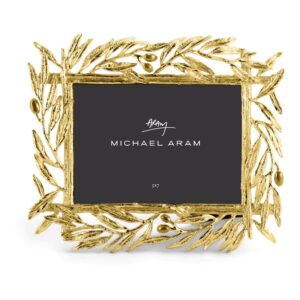 Рамка для фото Michael Aram Золотая оливковая ветвь 25х20 см Посуда Vip