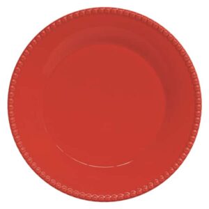 Тарелка обеденная Easy Life Tiffany красная 26 см Posuda Vip