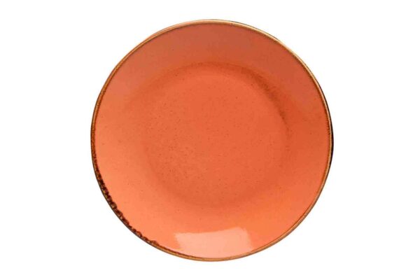 Тарелка Porland Seasons Orange 18 см безбортовая оранжевый Posuda Vip