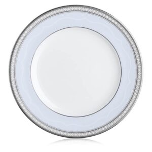 Тарелка закусочная Noritake Трефолио платиновый кант 22 см Посуда Vip