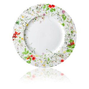 Тарелка закусочная с бортом Rosenthal Дикие цветы 23 см Посуда Vip