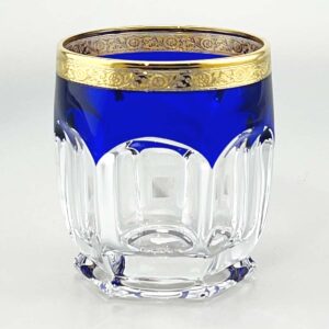 65587 Набор стаканов Crystalite Bohemia Сафари Синие 250 мл 6 шт posuda-vip