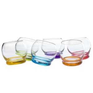 Набор стаканов Union Glass Crazy Неваляшки 390 мл 6 шт posuda vip