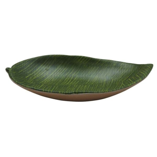 Блюдо Лист Green Banana Leaf P L Proff Cuisine 23x13x3.5 см овал posuda-vip