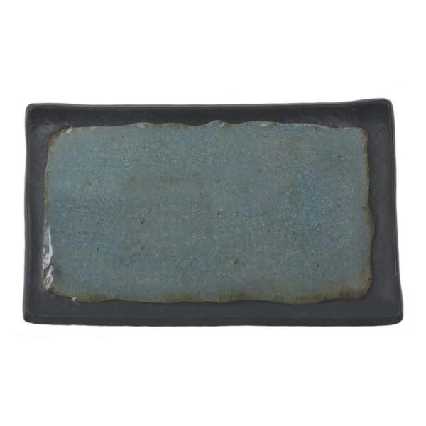 Блюдо Turquoise black P L Proff Cuisine 26x16.2x2 см прямоуг posuda-vip