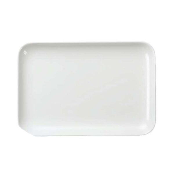 Блюдо White P L Proff Cuisine 33.7x23.2x2.5 см прямоуг с бортом posuda-vip