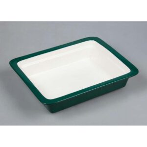Гастроемкость P L Proff Cuisine 32.5x26.5x6.5 см зелено-белая posuda-vip