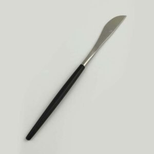 Нож столовый PVD Lounge P L Proff Cuisine 22 см ручка матовый черный posuda-vip