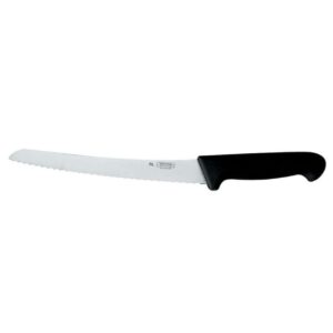 Нож для хлеба Pro-Line P L Proff Cuisine 25 см волнистое лезвие черная ручка posuda-vip