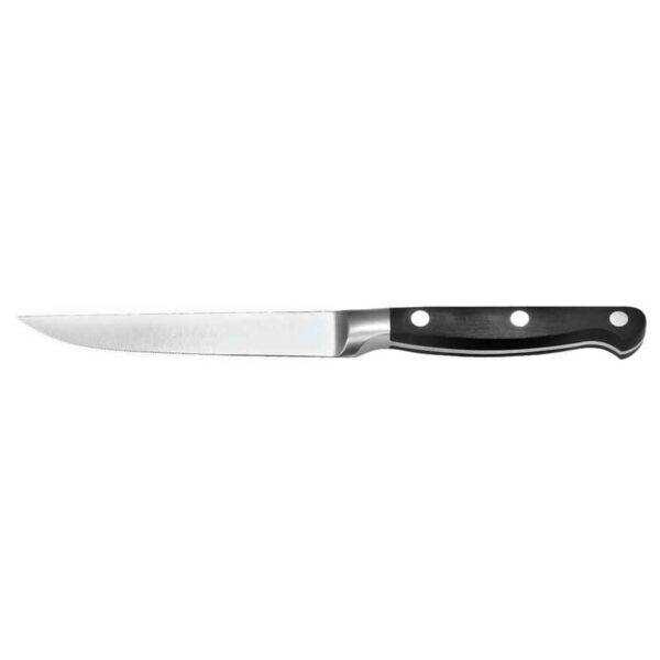 Нож для стейка Classic P L Proff Cuisine 13 см кованый черная ручка posuda-vip