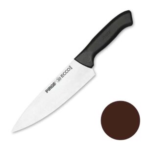 Нож поварской Pirge 19 см коричневая ручка posuda-vip