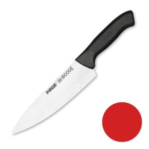 Нож поварской Pirge 19 см красная ручка posuda-vip