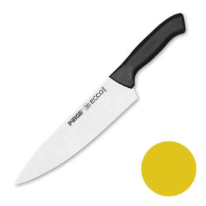 Нож поварской Pirge 21 см желтая ручка posuda-vip