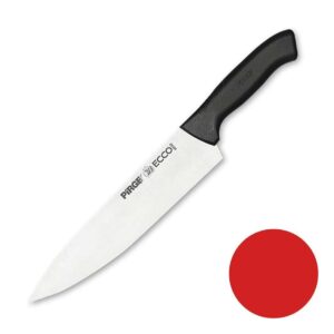 Нож поварской Pirge 23 см красная ручка posuda-vip