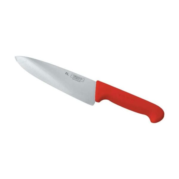 Нож поварской Pro-Line P L Proff Cuisine 25 см красная ручка posuda-vip