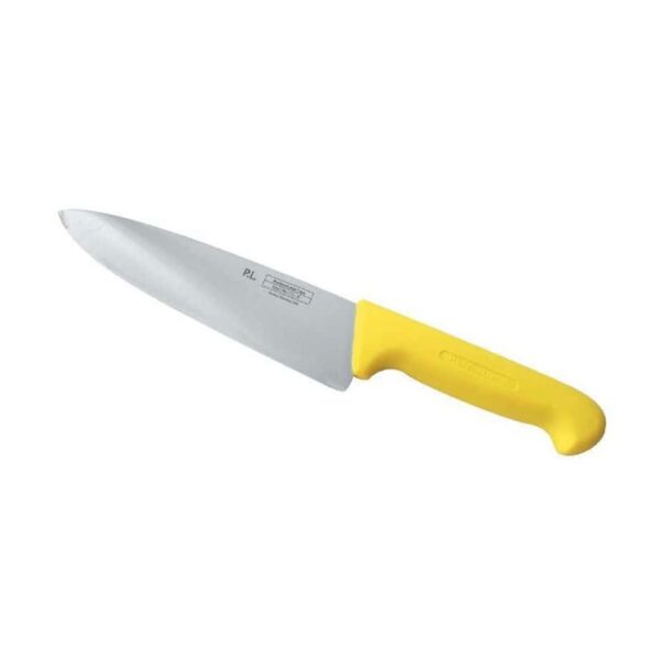 Нож поварской Pro-Line P L Proff Cuisine 25 см желтая ручка posuda-vip