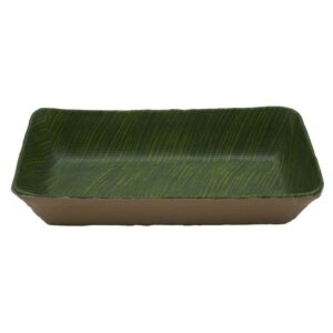 Салатник Green Banana Leaf P L Proff Cuisine 1100 мл 26.5x16.2x6.2 см прямоуг posuda-vip