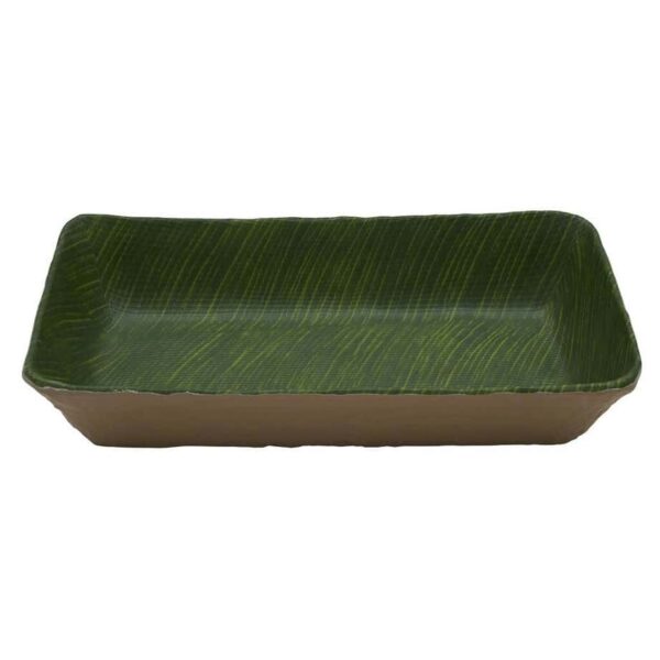 Салатник Green Banana Leaf P L Proff Cuisine 1100 мл 26.5x16.2x6.2 см прямоуг posuda-vip