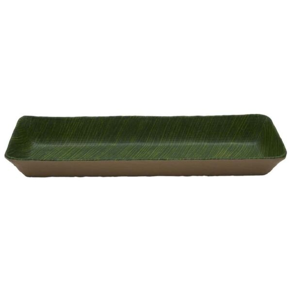 Салатник Green Banana Leaf P L Proff Cuisine 2500 мл 53x16.2x6.5 см прямоуг posuda-vip