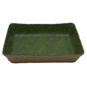 Салатник Green Banana Leaf P L Proff Cuisine 2600 мл 32.5x26.5x6.5 см прямоуг posuda-vip