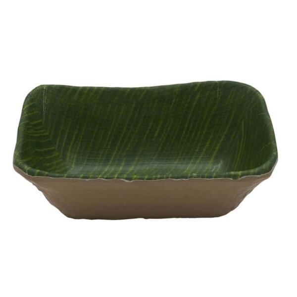 Салатник Green Banana Leaf P L Proff Cuisine 500 мл 17.6x10.8x6.5 см прямоуг posuda-vip