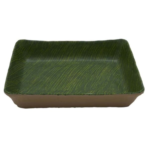 Салатник Green Banana Leaf P L Proff Cuisine 5000 мл 53x32.5x6.5 см прямоуг posuda-vip