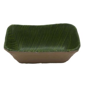 Салатник Green Banana Leaf P L Proff Cuisine 750 мл 17.6x16.2x6.3 см прямоуг posuda-vip