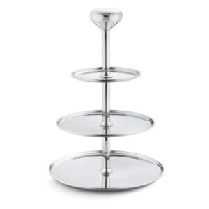 Фруктовница трехъярусная Georg Jensen Альфредо 30 см posuda-vip