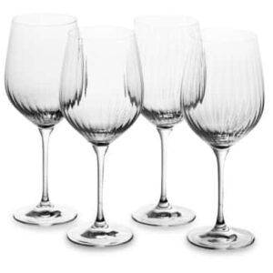 Набор бокалов для красного вина Krosno Гармония Люми 450 мл 4 шт posuda-vip