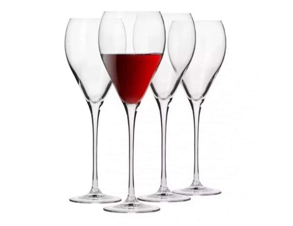 Набор бокалов для красного вина Krosno Жемчуг 480 мл 4 шт posuda-vip