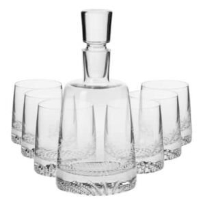 Набор графин и стаканы для виски Krosno Фьорд 7 пр 950x300 мл posuda-vip