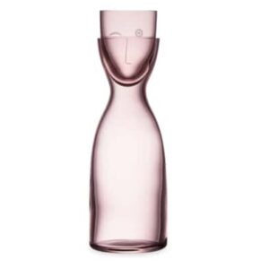 Набор из кувшина и стакана Nude Glass Мистер и Миссис 2 пр 700 мл 170 мл ND92546_1050709 posuda-vip