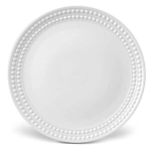 Тарелка обеденная LObjet Жемчуг 27 см белый декор posuda-vip